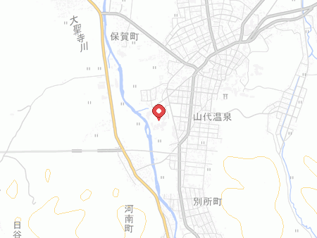 山代温泉 みやびの宿 加賀百万石の地図