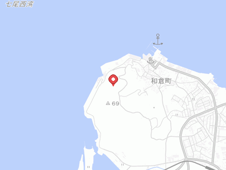 天空の宿大観荘の地図