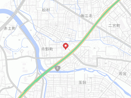 自遊空間 セガイオンタウン金沢示野ネットカフェ店の地図