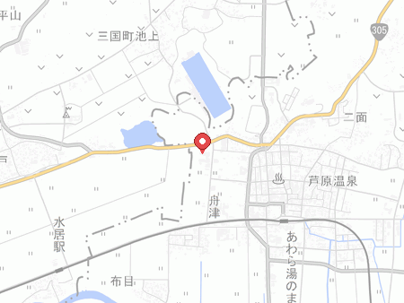 北陸あわら温泉美松の地図
