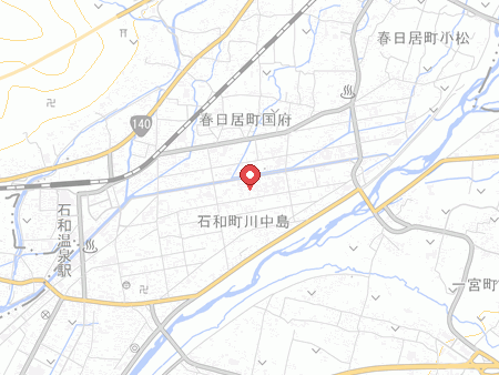 銘石の宿かげつの地図