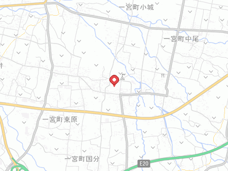 いちのみや桃の里スポーツ公園総合体育館の地図