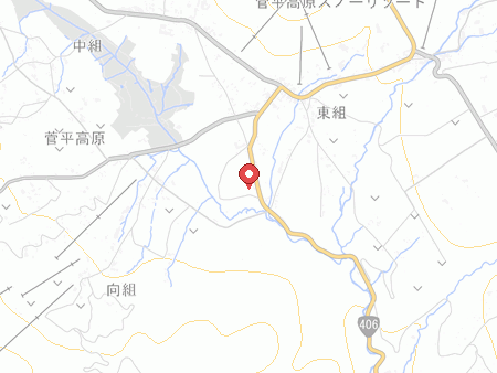 菅平プリンスホテルの地図