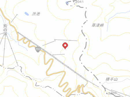 志賀パークホテルの地図