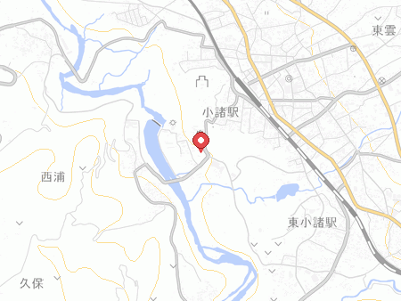 中棚荘の地図