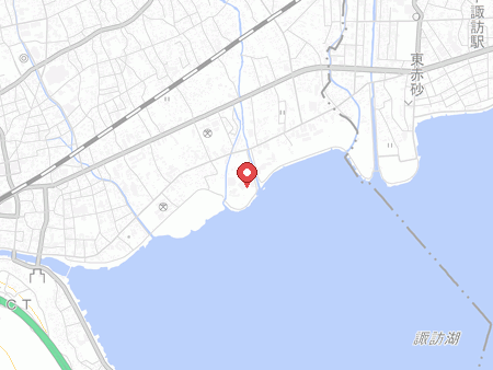 岡谷市民総合体育館の地図
