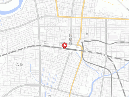 コナミスポーツクラブ 岐阜の地図