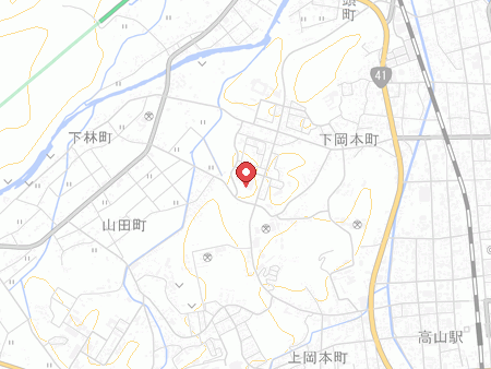 飛騨高山ビッグアリーナの地図