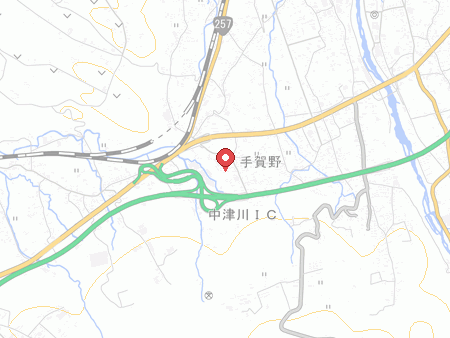 サンライフ中津川の地図