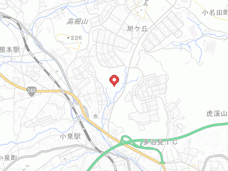自遊空間 多治見店の地図