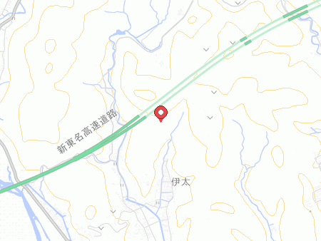 島田市田代の郷温泉 伊太和里の湯の地図