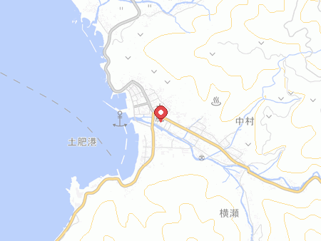 土肥ふじやホテルの地図