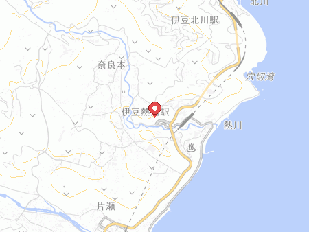 熱川プリンスホテルの地図