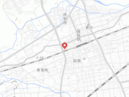 藤枝市民体育館の地図