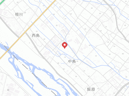 焼津市大井川体育館の地図