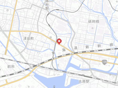 ラウンドワン 富士店の地図