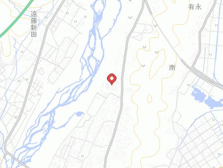 静岡市北部体育館の地図