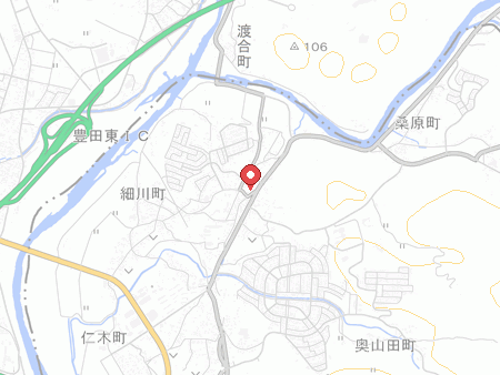 T-roomの地図