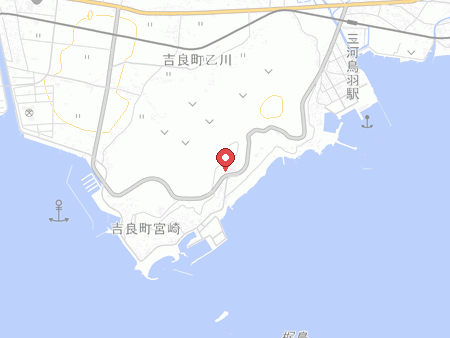 吉良観光ホテルの地図