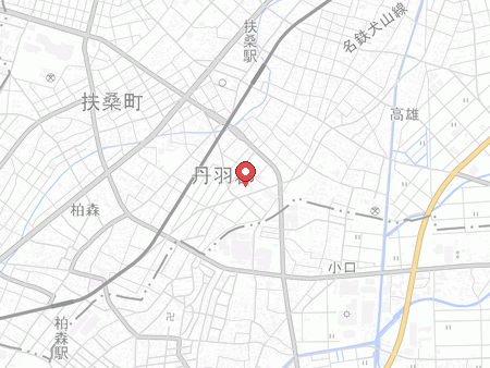 扶桑町総合体育館の地図