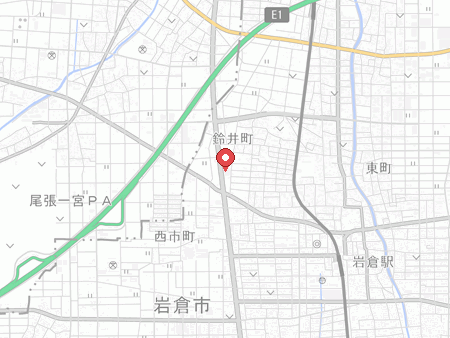 岩倉市総合体育文化センターの地図