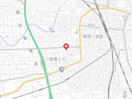 マリオ一宮店の地図