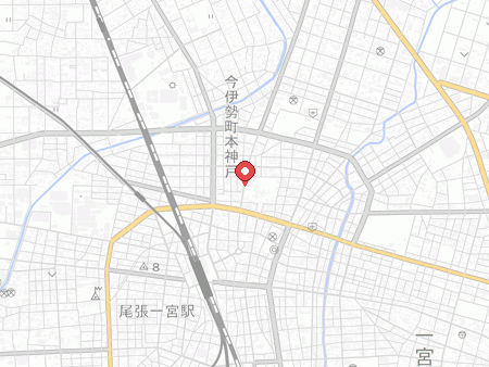 一宮スポーツ文化センターの地図