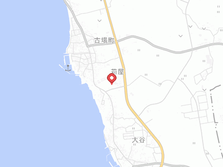 サザンアリーナの地図