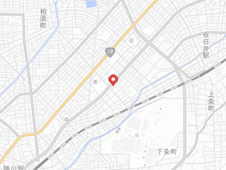 青少年女性センター（レディアンかすがい）の地図