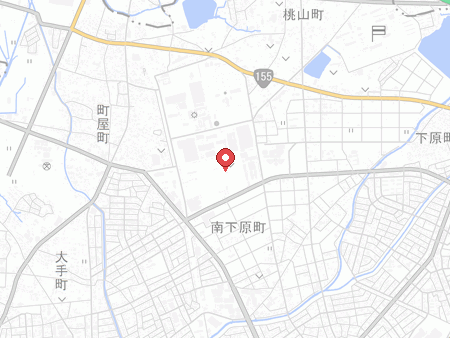 春日井市総合体育館の地図