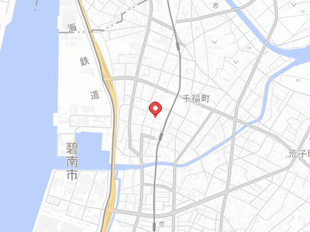 碧南市勤労者体育センターの地図