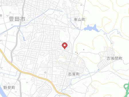 東山体育センターの地図