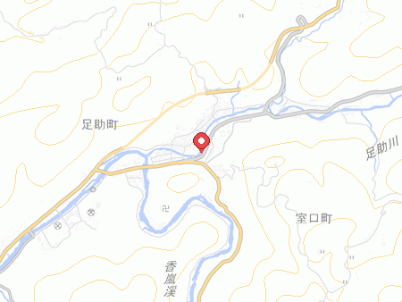 足助トレーニングセンターの地図