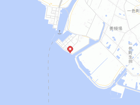 西尾市一色Ｂ＆Ｇ海洋センターの地図