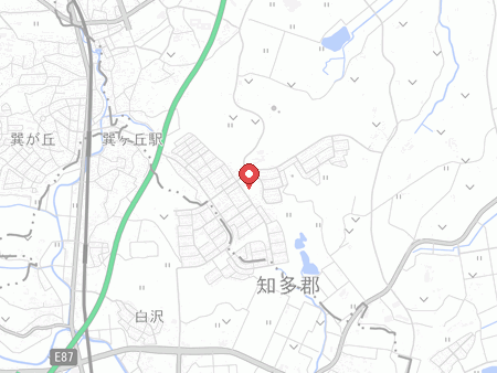 東浦町西武ふれあいセンターの地図