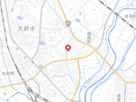大府市民体育館の地図