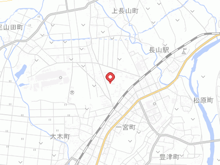 一宮体育センターの地図