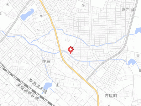 飯村地区体育館の地図