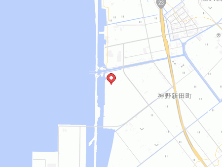 豊橋市総合体育館の地図