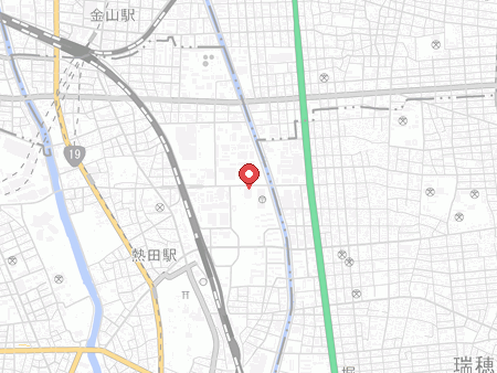 名古屋市体育館の地図