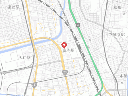 日本ガイシスポーツプラザの地図