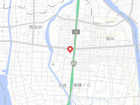 南陽地区会館の地図