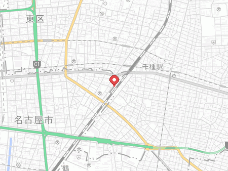 ラウンドワン 千種店の地図