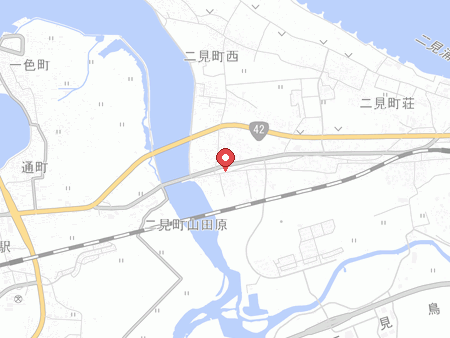 FTC二見卓球クラブの地図