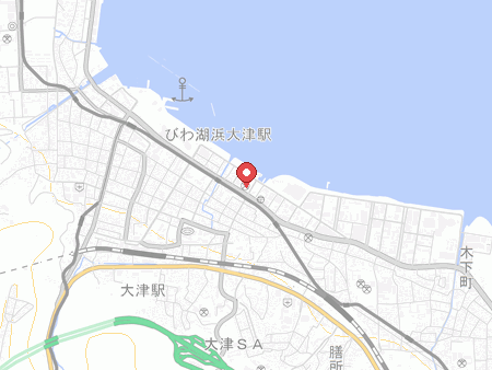 大津市勤労者体育センターの地図