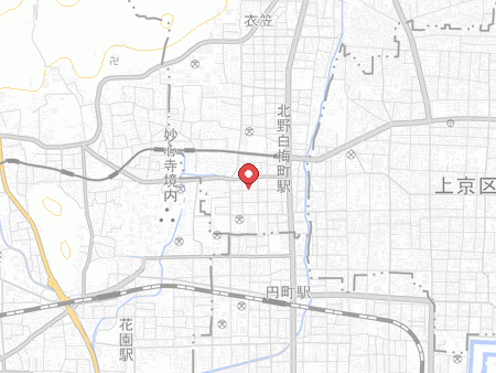 京都府立体育館 （島津アリーナ京都）の地図