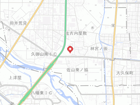 佐山卓球センターの地図