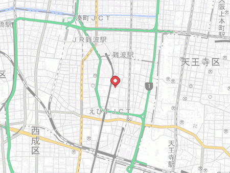 TABLE TENNIS MARKET NAMBAの地図