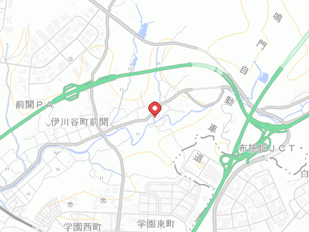 湯～モアリゾート 太山寺温泉 なでしこの湯の地図