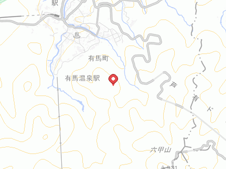 有馬きらりの地図